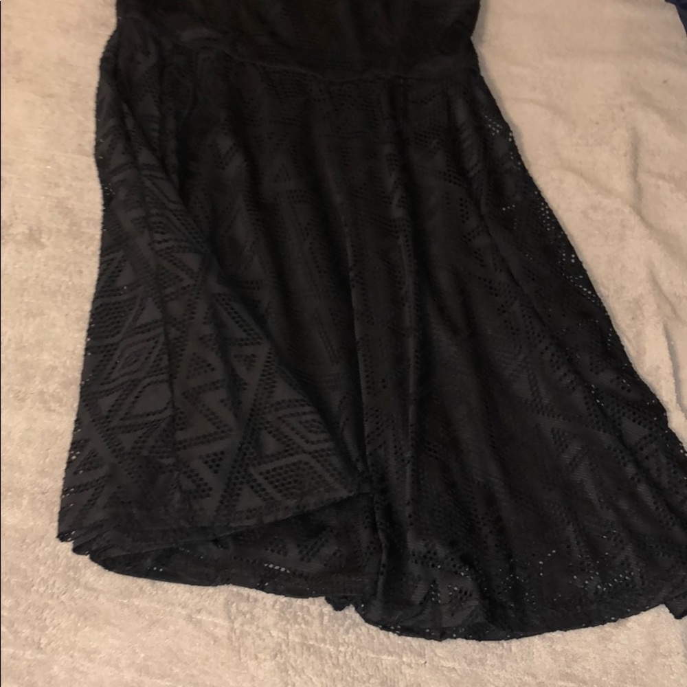 No boundaries black flowy dress